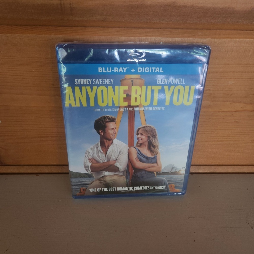 Anyone but You (Blu-ray, 2023) New Sealed Sydney Sweeney Glen Powell